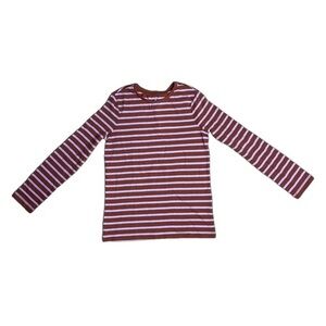 ⭐️ NWT Amazon organic cotton long-sleeve striped tshirt- Large (10)